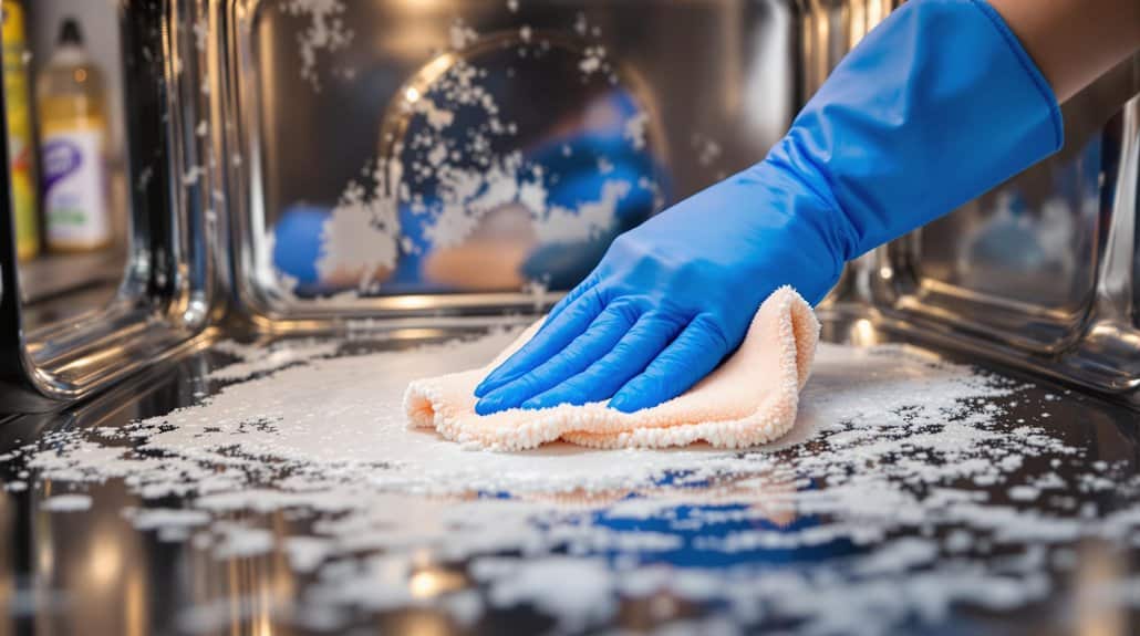 oven cleaning and maintenance