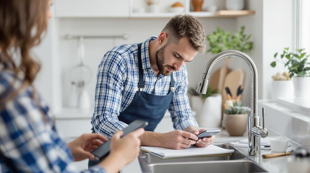 prepare for plumber consultation