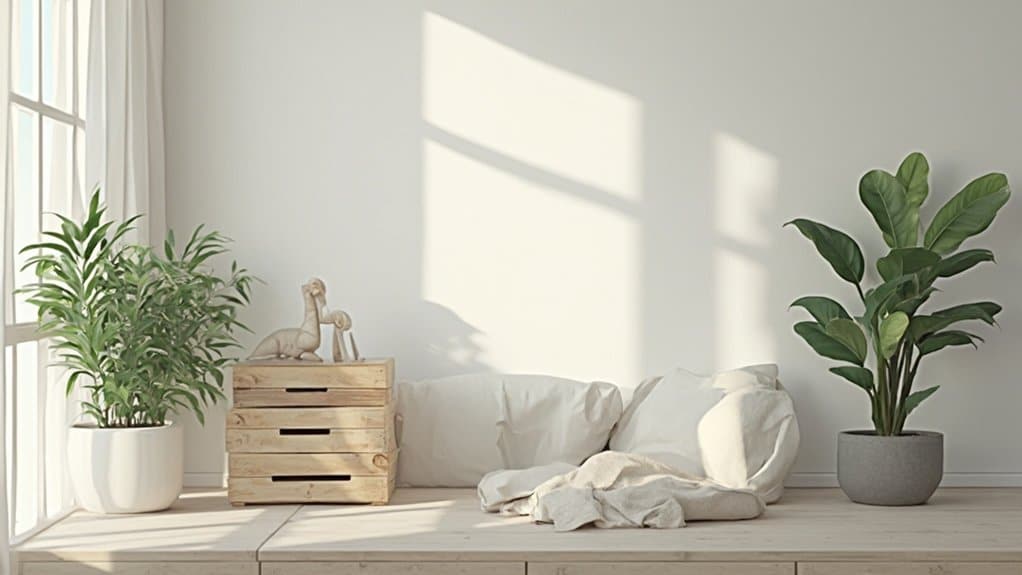 simplify thoughts and surroundings