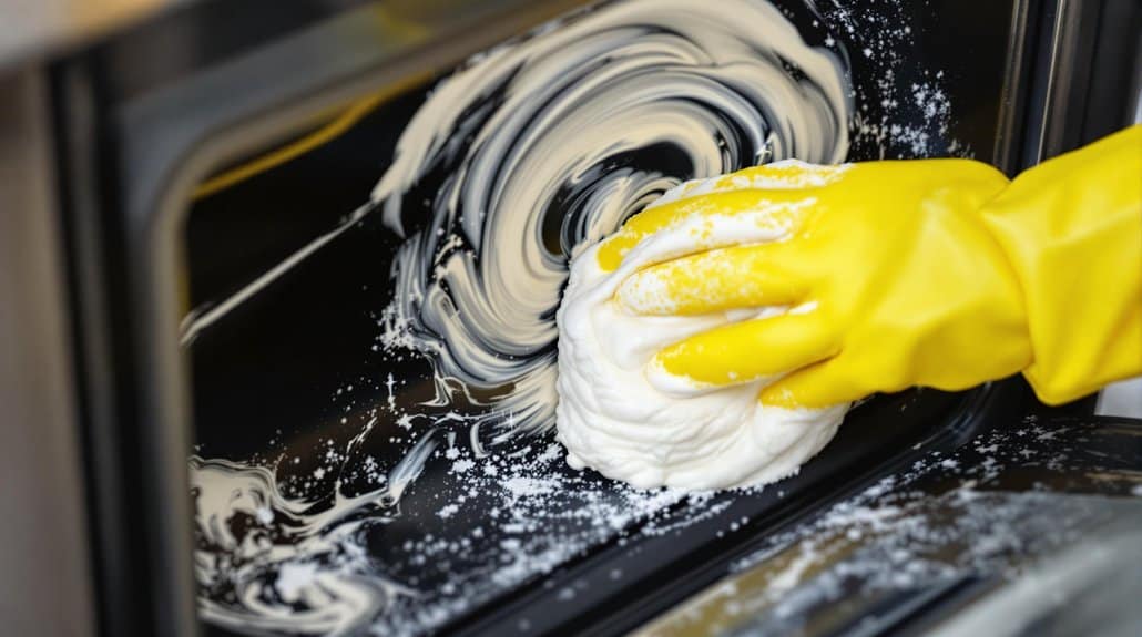 use baking soda paste
