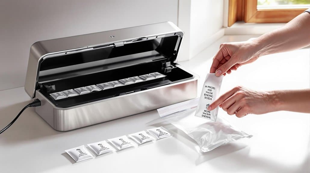 vacuum sealing for odor control